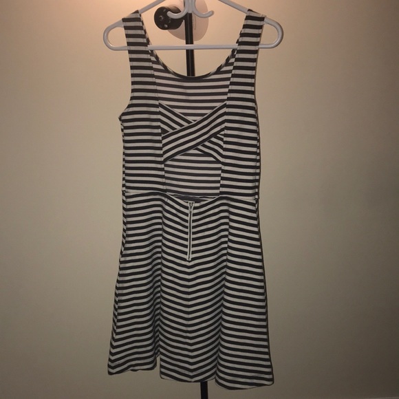 Striped A-Line Dress! - Picture 2 of 3